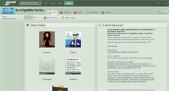 Desktop Screenshot of its-a-squiddle-world.deviantart.com
