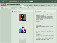 Tablet Screenshot of its-a-squiddle-world.deviantart.com