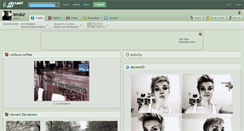 Desktop Screenshot of lendur.deviantart.com