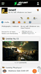 Mobile Screenshot of beself.deviantart.com