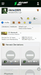 Mobile Screenshot of nknx2005.deviantart.com