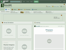 Tablet Screenshot of nknx2005.deviantart.com
