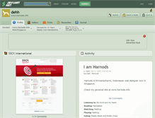 Tablet Screenshot of dehh.deviantart.com