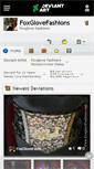 Mobile Screenshot of foxglovefashions.deviantart.com