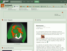 Tablet Screenshot of breisleach.deviantart.com