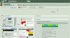 Desktop Screenshot of fossknkiller.deviantart.com