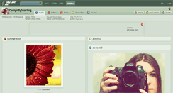 Desktop Screenshot of designbysterling.deviantart.com
