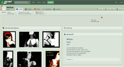 Desktop Screenshot of ninfula.deviantart.com