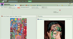 Desktop Screenshot of ciphersilva.deviantart.com