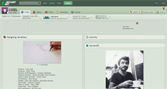Desktop Screenshot of cozel.deviantart.com