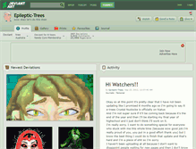 Tablet Screenshot of epileptic-trees.deviantart.com