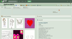 Desktop Screenshot of liquidmoonlight98.deviantart.com