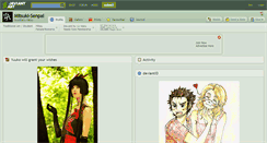 Desktop Screenshot of mitsuki-senpai.deviantart.com