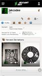 Mobile Screenshot of jakcodee.deviantart.com