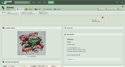 Desktop Screenshot of dunezx.deviantart.com
