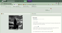 Desktop Screenshot of mischievous-eyes.deviantart.com