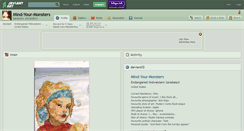 Desktop Screenshot of mind-your-monsters.deviantart.com