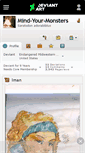 Mobile Screenshot of mind-your-monsters.deviantart.com
