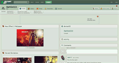 Desktop Screenshot of darksol222.deviantart.com