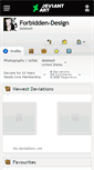 Mobile Screenshot of forbidden-design.deviantart.com