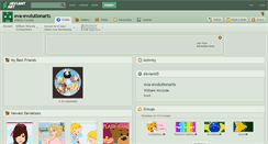 Desktop Screenshot of eva-evolutionarts.deviantart.com