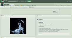 Desktop Screenshot of belandra.deviantart.com