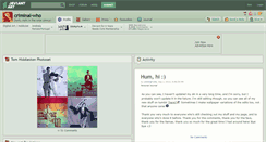 Desktop Screenshot of criminal-who.deviantart.com