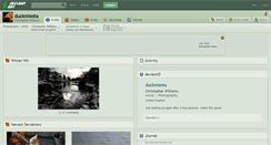 Desktop Screenshot of duckmiesta.deviantart.com