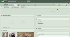 Desktop Screenshot of ivelocity.deviantart.com