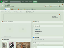 Tablet Screenshot of ivelocity.deviantart.com