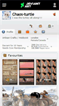 Mobile Screenshot of chaos-turtle.deviantart.com