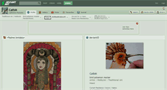 Desktop Screenshot of cathm.deviantart.com