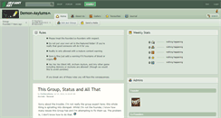 Desktop Screenshot of demon-asylums.deviantart.com