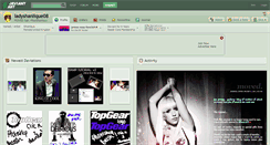 Desktop Screenshot of ladyshaniique08.deviantart.com