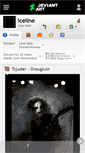 Mobile Screenshot of iceline.deviantart.com
