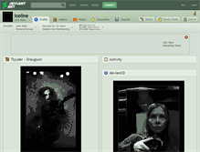 Tablet Screenshot of iceline.deviantart.com