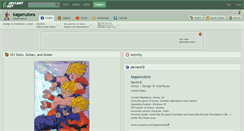 Desktop Screenshot of kagamutora.deviantart.com