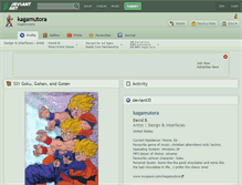 Tablet Screenshot of kagamutora.deviantart.com