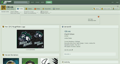 Desktop Screenshot of cbs-ink.deviantart.com