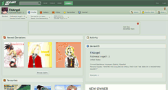 Desktop Screenshot of fmangel.deviantart.com