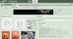 Desktop Screenshot of cat-of-chaos.deviantart.com