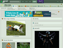 Tablet Screenshot of miss-lissa.deviantart.com