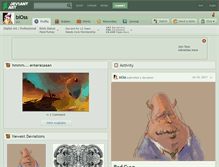 Tablet Screenshot of bioss.deviantart.com