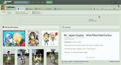 Desktop Screenshot of caffekko.deviantart.com