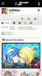 Mobile Screenshot of caffekko.deviantart.com