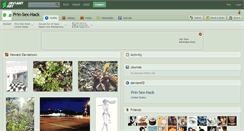 Desktop Screenshot of prin-sex-hack.deviantart.com
