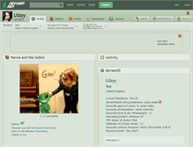 Tablet Screenshot of lilzyy.deviantart.com