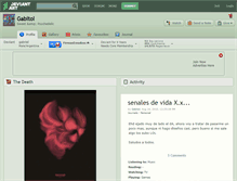 Tablet Screenshot of gabitol.deviantart.com