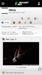 Mobile Screenshot of nilros.deviantart.com