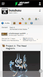 Mobile Screenshot of busubusu.deviantart.com